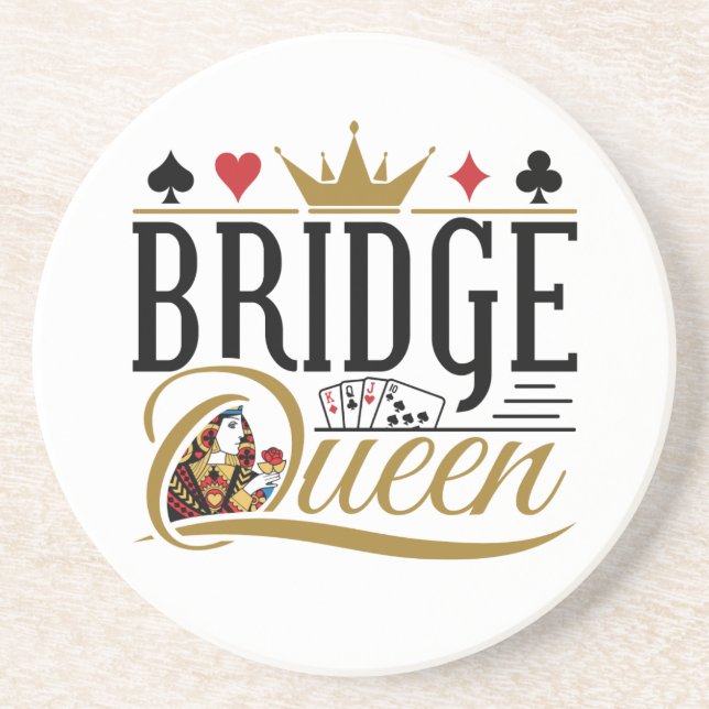 Posavasos Reina del puente (Frente)