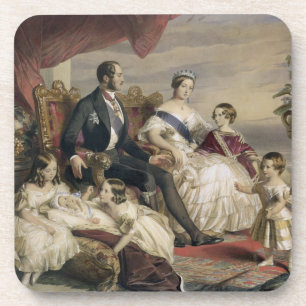 Posavasos Reina Victoria (1819-1901) y Príncipe Alberto