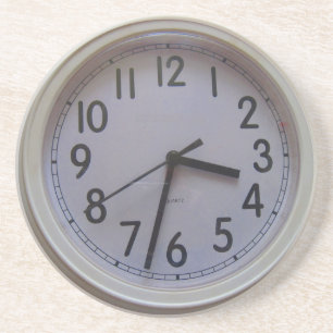 Posavasos Reloj