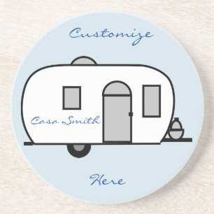 Posavasos Remolque de viaje redondeado Thunder_Cove