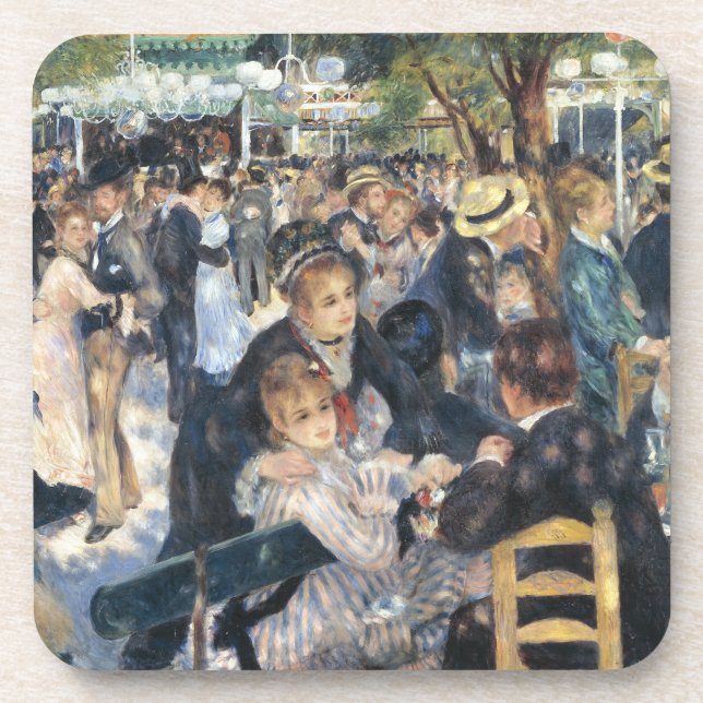 Posavasos Renoir Moulin Dance Galette Fiesta (Frente)