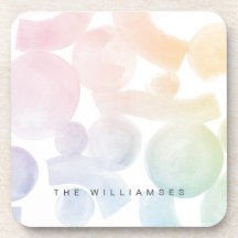 Reproducción de trama de acuarela con nombre