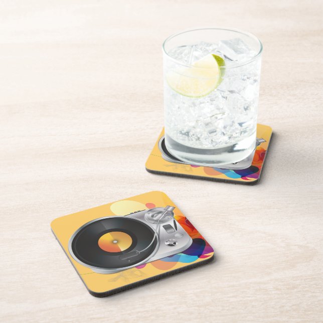 Posavasos Reproductor de música DJ (Lado Derecho)