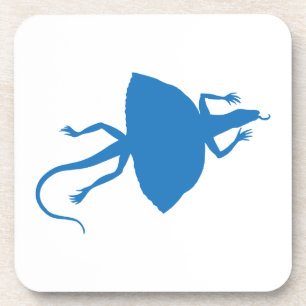 Posavasos Reptil azul