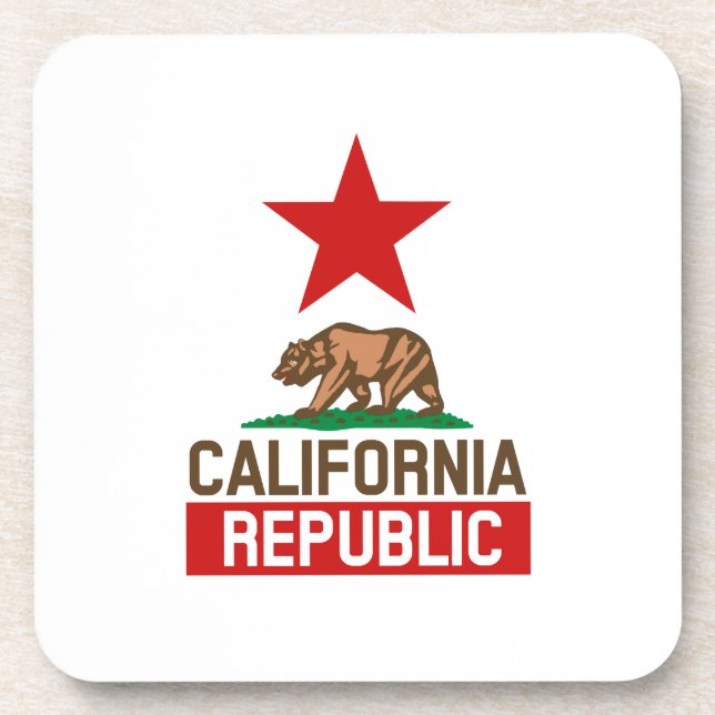 Posavasos República California (Frente)