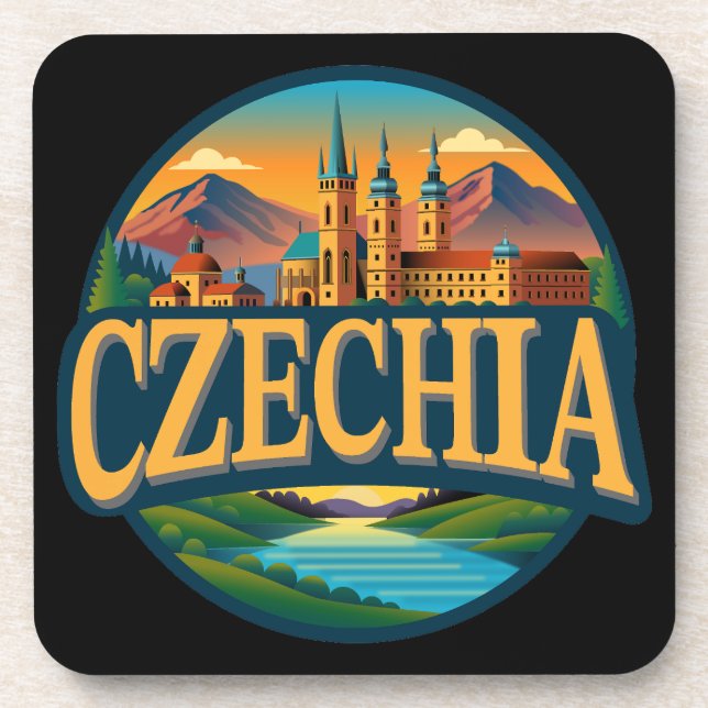 Posavasos República Checa Europa (Frente)