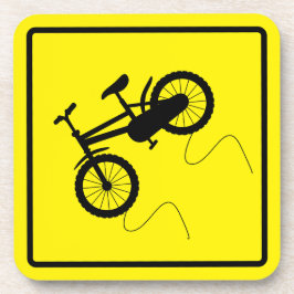 Posavasos Resbaladizo cuando se moje la montaña de plástico