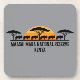 Posavasos Reserva Nacional Maasai Mara de Kenia