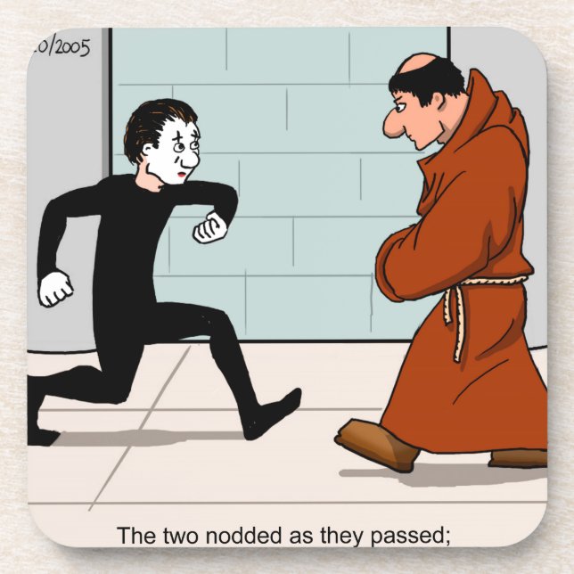 Posavasos "Respeto silencioso" (Frente)