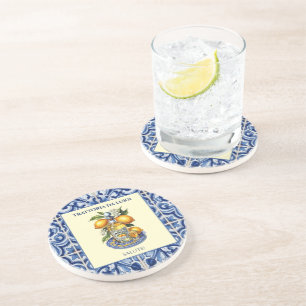 Posavasos Restaurante Italiano Limoncello de Teja Siciliana