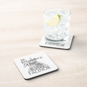 Posavasos Resto del viajero - Seis láminas de plástico duras