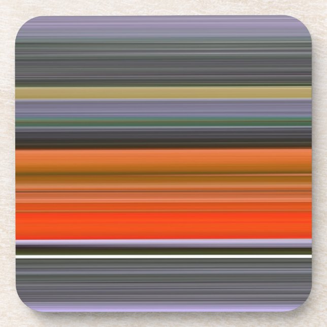 Posavasos Resumen #1: Naranja y gris (Frente)