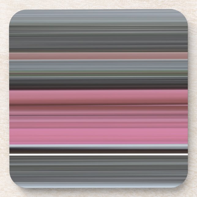 Posavasos Resumen #1: Rosa y gris (Frente)