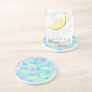 Posavasos Resumen Bonito Pastel Swirls