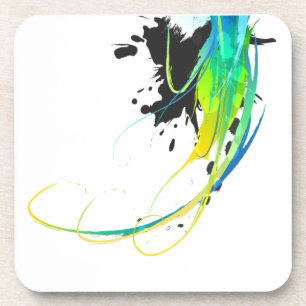 Posavasos Resumen de aguas frías Paint Splatts