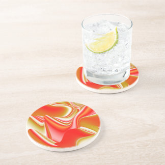 Posavasos Resumen de amor y oro en 3D Rainbowart