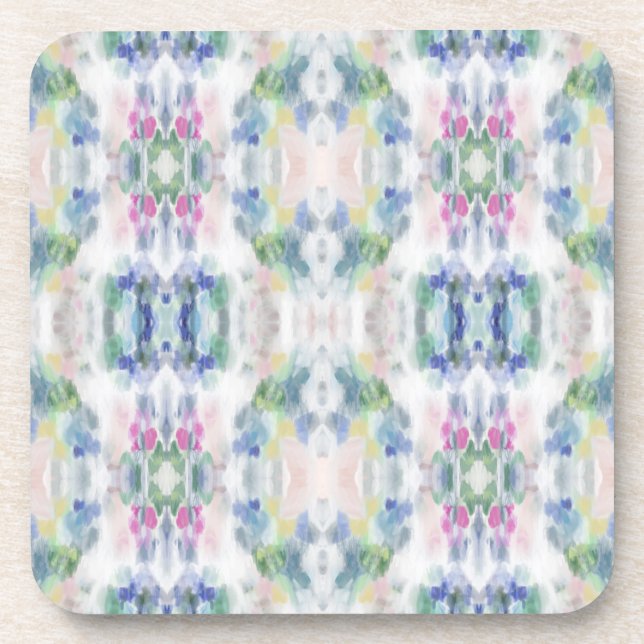 Posavasos Resumen de conjunto de escayas plásticas de arte (Frente)