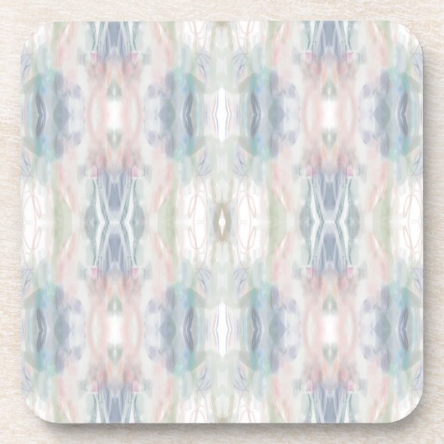 Posavasos Resumen de conjunto de escayas plásticas de arte (Frente)