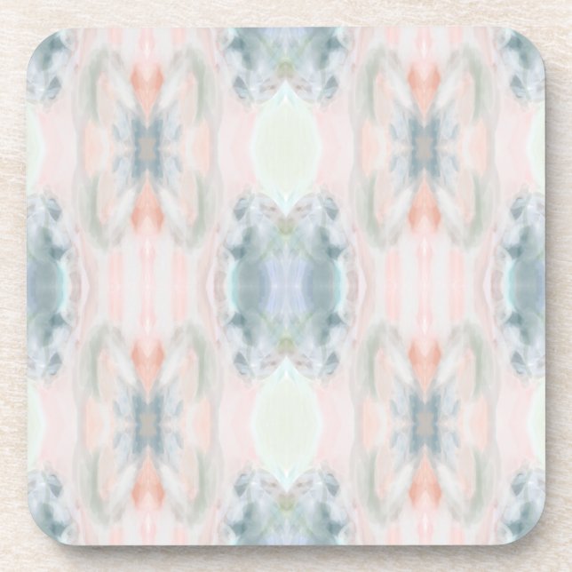 Posavasos Resumen de conjunto de escayas plásticas de arte (Frente)