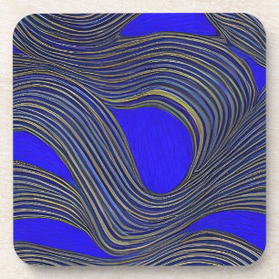 Posavasos Resumen de las ondas fracturadas de la capa marina