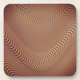Posavasos Resumen de líneas de patrón ondulado ondulado