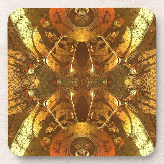 Posavasos Resumen de oro (Frente)