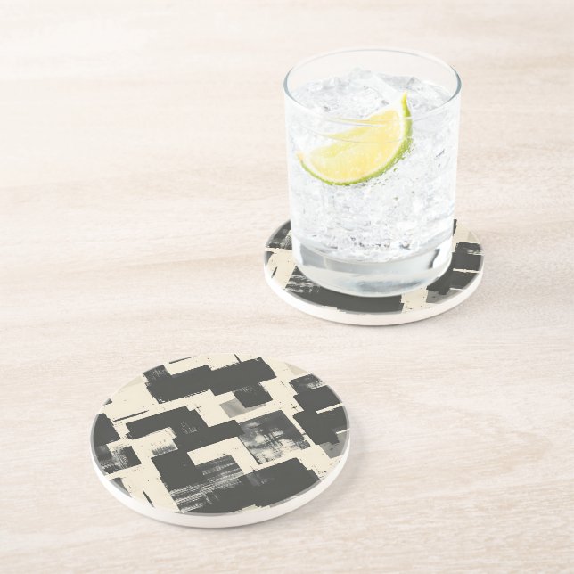 Posavasos Resumen de Stroke de Studio (Lado)