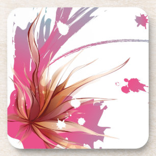 Posavasos Resumen Flor de Hibiscus
