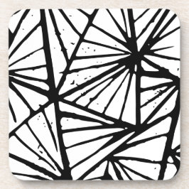 Posavasos Resumen Triángulos Lino Imprimir