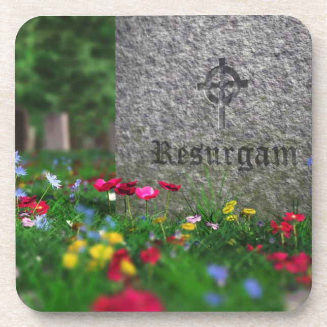 Posavasos Resurgam Cork Coaster (Frente)
