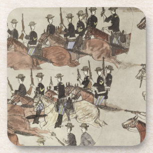 Posavasos Retratamiento de Marco Reno importante antes del