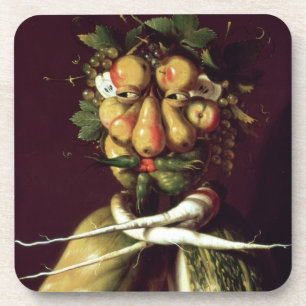 Posavasos Retrato caprichoso