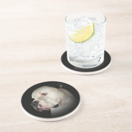 Posavasos retrato de American Bull Dog