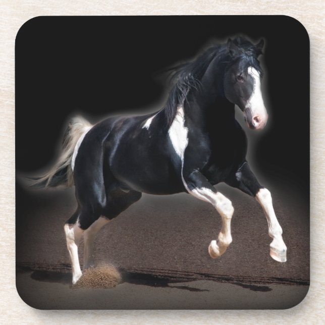 Posavasos Retrato de caballo VIII (Frente)
