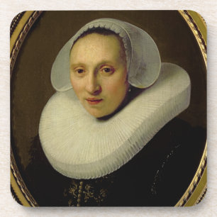 Posavasos Retrato de Cornelia Pronck, esposa de Albert