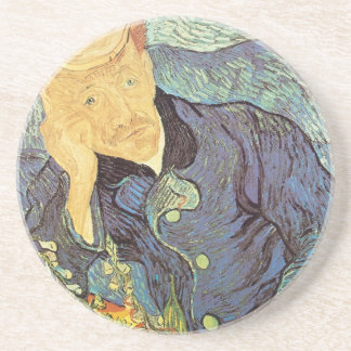 Posavasos Retrato de Gachet médica de Vincent van Gogh