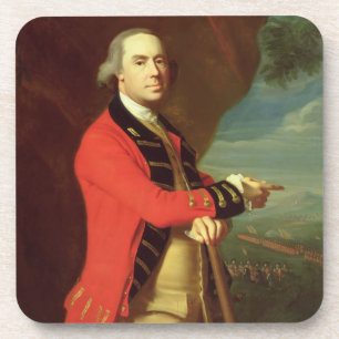 Posavasos Retrato de general Thomas Gage, c.1768 (aceite en