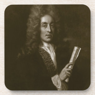 Posavasos Retrato de Henry Purcell (1659-95) grabado por GE