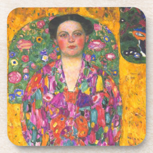 Posavasos Retrato de Klimt de Eugenia Primavesi
