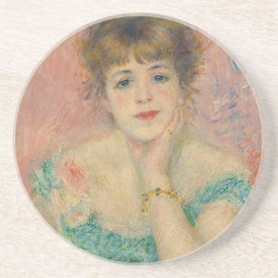Posavasos Retrato de la actriz Jeanne Samary, Auguste Renoir