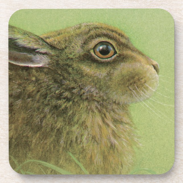 Posavasos Retrato de la montaña rusa de arte fino de pastore (Frente)