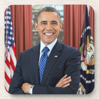 Posavasos Retrato de la Oficina Oval, Obama Barack President