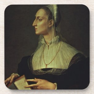 Posavasos Retrato de Laura Battiferri, c.1555-60 (el panel)