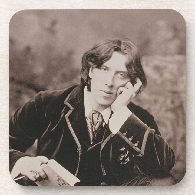 Posavasos Retrato de Oscar Wilde (1854-1900), 1882 (pho de (Frente)