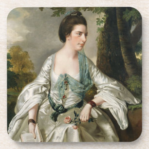 Posavasos Retrato de señora Nicholas Ashton, Maria nee