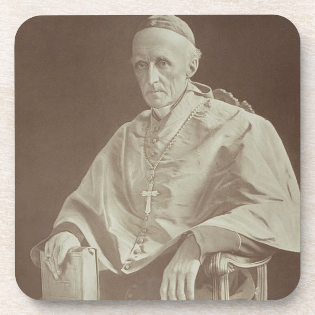 Posavasos Retrato de servir cardinal de Henry Edward (Frente)