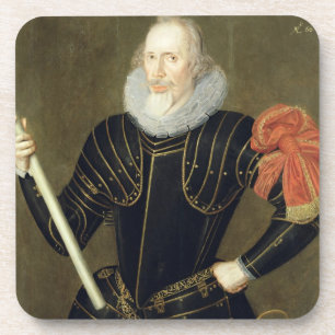 Posavasos Retrato de un hombre, 1593 (aceite en el panel)