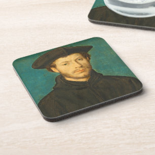Posavasos Retrato de un hombre, C. 1536 - 40 (aceite en la
