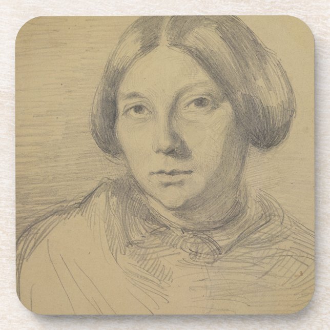 Posavasos Retrato de una mujer, posiblemente George Sand (Frente)