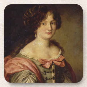 Posavasos Retrato de una señora joven
